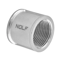 Муфта нікельована NOLF NFC.C06-N-1/2" (NF3072)