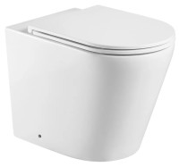 Унітаз підлоговий безбачковий MIXXUS PREMIUM BEVEL-0701-T1 580х365х430mm, система змиву TORNADO 1.0 (MP6597)
