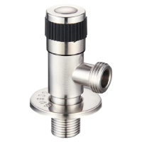 Кран для подключения сантехприборов с нерж. стали SUS304 MIXXUS VAL-04-1/2x1/2 (50 шт/ящ)