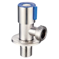 Кран для подключения сантехприборов Mixxus VAL-03-1/2x3/4 с нерж. стали (синий) (MI6155)