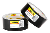 Стрічка армована Unifix 50 мм x 25 м Чорна (ARM-5025B)