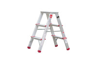 Драбина двостороння Intertool 660 мм x 3 ступені (LT-1103)