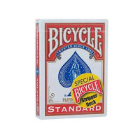 United States Playing Card Company Карти для фокусів Bicycle Stripper deck (конусна колода) (red, blue) (59854)