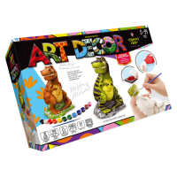 Креативна творчість "ART DECOR" ARTD-01-01U фігурка з гіпсу  Динозавр