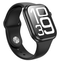 Смарт-годинник Hoco Y30 (50мм \ 230 mAh \ IP67) (колір Чорний)