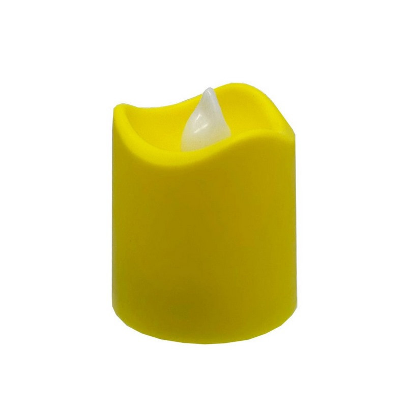 Декоративна свічка LED з полум'ям 12-67C(Yellow) 4 см, жовтий