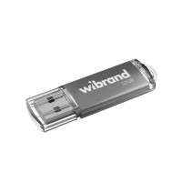 Флеш-накопичувач Wibrand USB 2.0 Cougar 32Gb Silver (WI2.0/CU32P1S)