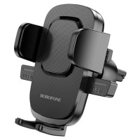 Автотримач для телефона BOROFONE BH69 air outlet car holder Black (6974443384413)