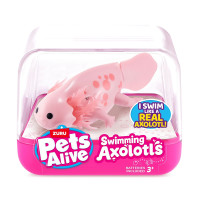 Інтерактивна іграшка PETS ALIVE S1  -  АКСОЛОТЛЬ (рожевий)