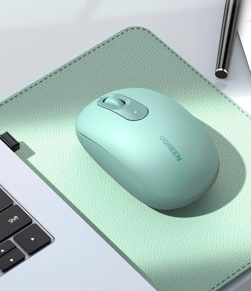 Маніпулятор миша UGREEN 2.4G Wireless Mouse Celadon Green (UGR-90672)