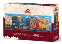 ART PUZZLE Пазл Кольорове містечко, 1000 ел. (панорама) (5350)