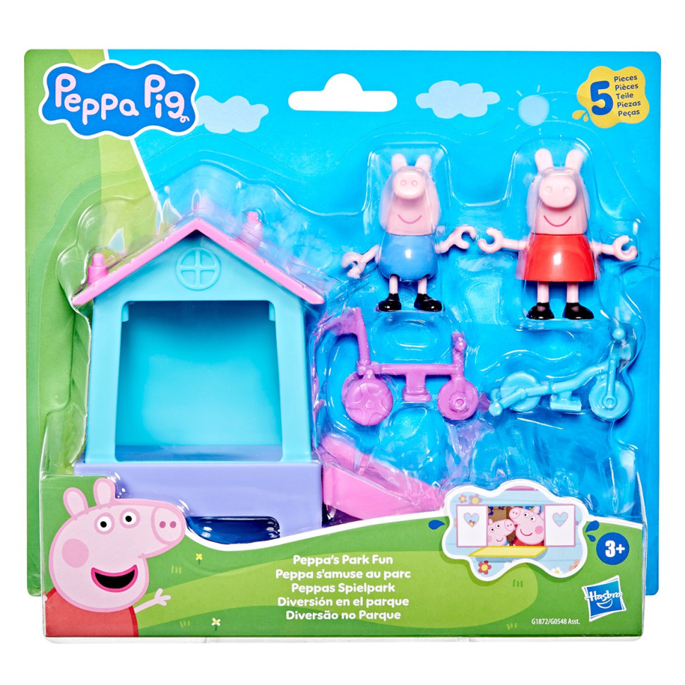 Ігровий набір PEPPA FIGURINES S2  -  ВЕСЕЛОЩІ У ПАРКУ