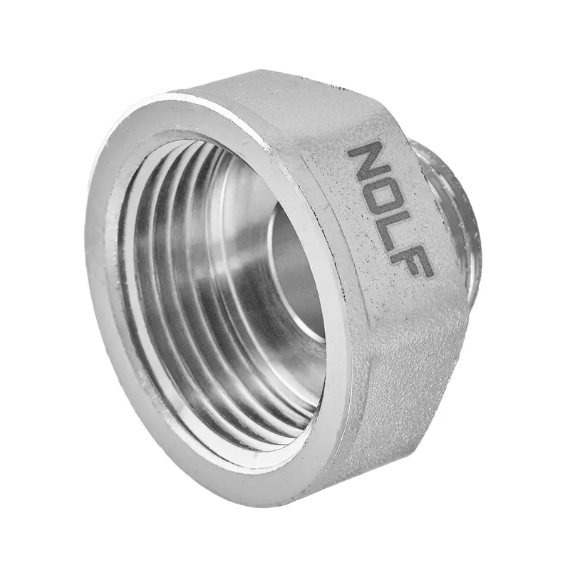 Перехідник нікельований NOLF NFC.A0608-N-3/4"Fx1/2"M (NF3086) Перехідник нікельований NOLF NFC.A0608-N-3/4"Fx1/2"M (NF3086)