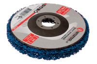 Диск зачистний спінений Intertool 125 x 13мм x P46 синій (BT-0604)