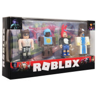 Ігровий набір фігурок Roblox WL 25022-2, 4 фігурки, рухливі деталі