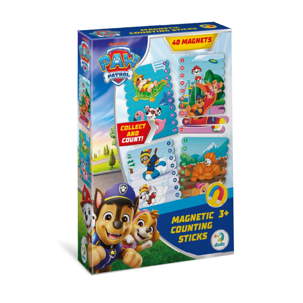 Магнітні палички для рахування "Paw Patrol: Сезони" 200655, 40 магнітних елементів