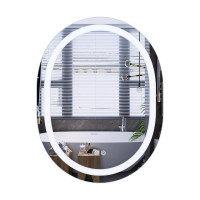 Зеркало Mixxus Premium ELLIPSE MV05-80x60-REVERSE (LED Touch, Anti-fog, димер 3-6,5kK) (MP6642)