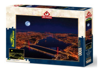 ART PUZZLE Пазл Неонова серія: Потрійний міст, Босфор, 1000 ел. (5239)