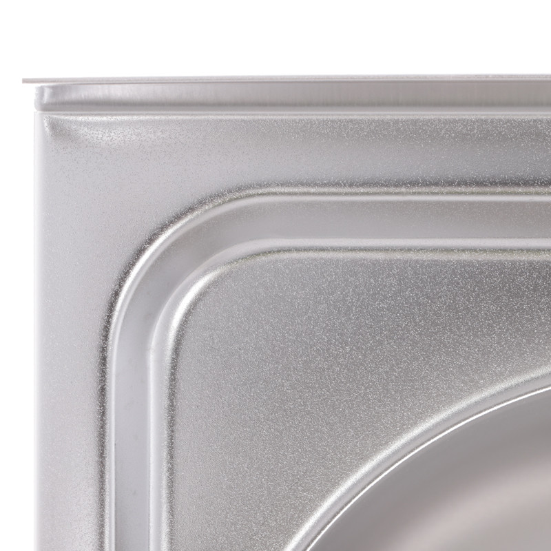 Мийка кухонна ZERIX Z8050D-08-180E DOUBLE (satin) (ZM0569)