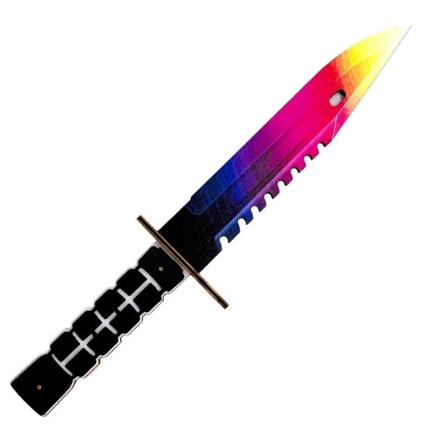 Дерев'яний сувенірний ніж "M9 Bayonet Twilight" M9-TW Дерев'яний сувенірний ніж "M9 Bayonet Twilight" M9-TW
