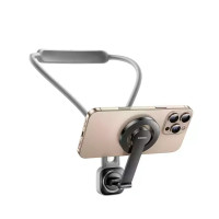 Тримач "REMAX First perspective neck  magnetic phone holder RM-C56" Grey (6954851236818)