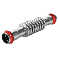 Компенсатор дворозтрубний Koer KQ.S28 Press-Inox AISI 304 28 (KR6455)