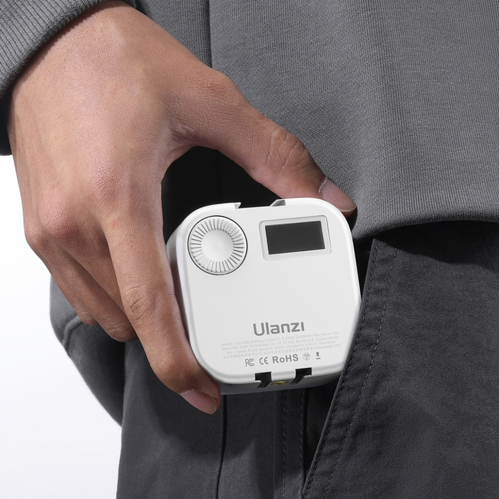 Відеосвітло Ulanzi Vijim U60 RGB Video Light White (L026GBW1 U60 RGB) (L026GBW1) Відеосвітло Ulanzi Vijim U60 RGB Video Light White (L026GBW1 U60 RGB) (L026GBW1)