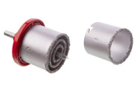 Набір корончастих свердел по плитці Intertool 4 шт. (33 53 67 73 мм) (SD-0429)