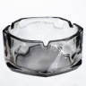 Попільничка скляна Diamond Faceted 12 см, сірий Yiwu HP-34-79