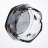 Попільничка скляна Diamond Faceted 12 см, сірий Yiwu HP-34-79