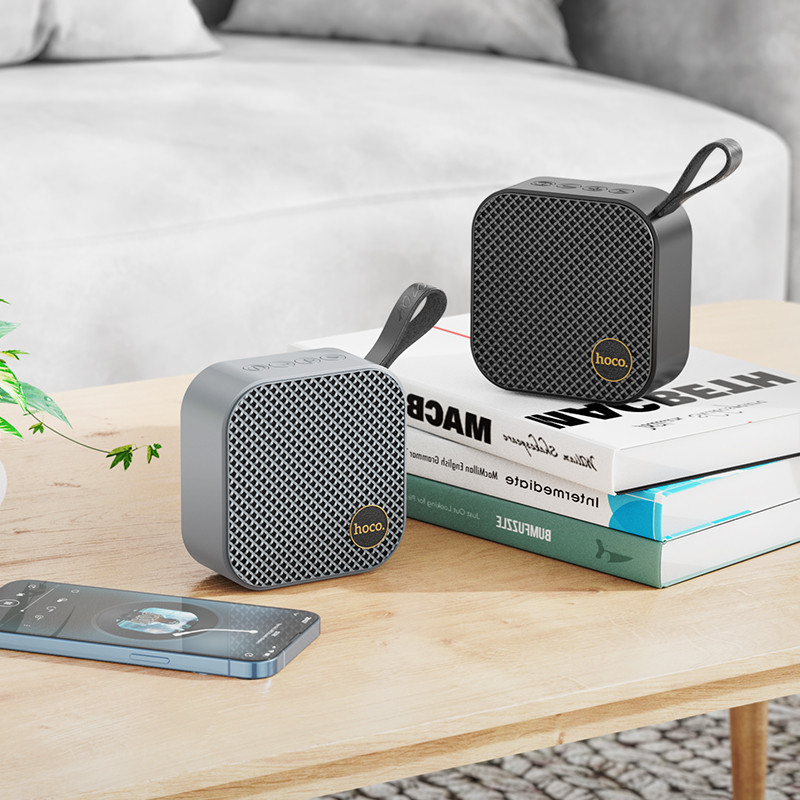 Портативна колонка HOCO HC22 Auspicious sports BT speaker Gray (6931474798879)