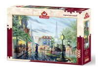 ART PUZZLE Пазл Літній дощ, Париж, 2000 ел. (4574)