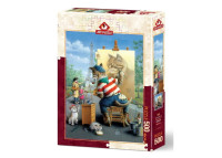 ART PUZZLE Пазл Художник Кіт, 500 ел. (5087)