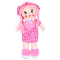 Дитяча іграшкова лялька FG240408152A-1(Pink) 38 см, м'яка набивна, петелька