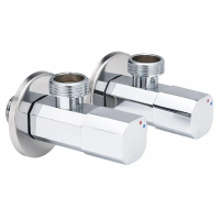 Кран шаровой для подключения сантехприборов Sanlux ST-501 - 1/2"x1/2" (SL2928)