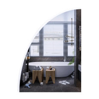 Зеркало Mixxus Premium TOPPER MS02-75x100 (LED Touch, Anti-fog, димер 3-6,5kK) (MP6634)