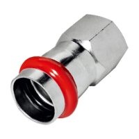 Перехідник із внутрішньою різьбою Koer KQ.A4216F Press-Inox AISI 304 42x1 1/2" (KR6298)