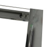 Душова кабіна без піддону KOER SR SC03-90x90x200-TR-01 прозоре скло EASY CLEAN 6мм хром (KR5356)