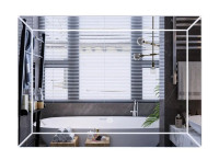 Зеркало Mixxus Premium CUBIC MR14-70x50-REVERSE (LED Touch, Anti-fog, димер) (MP6647)