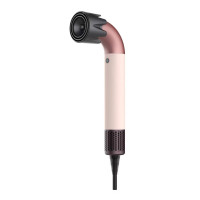Фен стайлер Super Hairdryer мультистайлер 1600 Вт прибор для волос с холодным горячим воздухом 4 насадки Розовый HP-3P