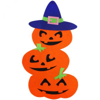 Подвеска из фетра,"Happy Halloween: Тыквы"