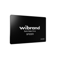 Накопичувач SSD Wibrand Spider 240GB 2.5" 7mm SATAIII Standard (WI2.5SSD/SP240GBST)