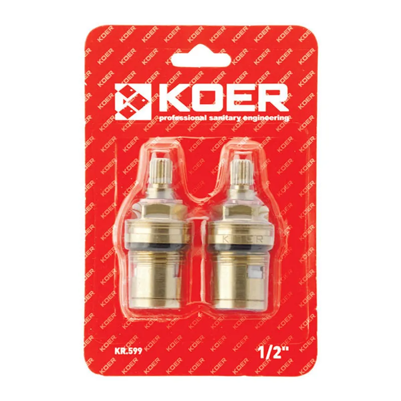 Кран-букси KOER KR.599 комплект (2 шт) кераміка MF-1/2" (AC0528) Кран-букси KOER KR.599 комплект (2 шт) кераміка MF-1/2" (AC0528)
