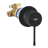 Однорычажный смеситель для душа скрытого монтажа Grohe Essence (29197KF0)