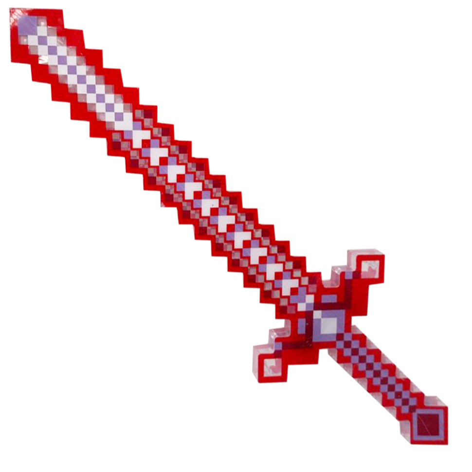 Дитяча іграшка Меч "Minecraft" MCR-M(Red) світлові та звукові ефекти