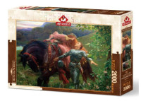 ART PUZZLE Пазл Прекрасна дама без милосердя, 2000 ел. (5487)