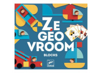 Набір дерев&amp;#039;яних геометричних фігур Ze Geo Vroom (DJ06436)