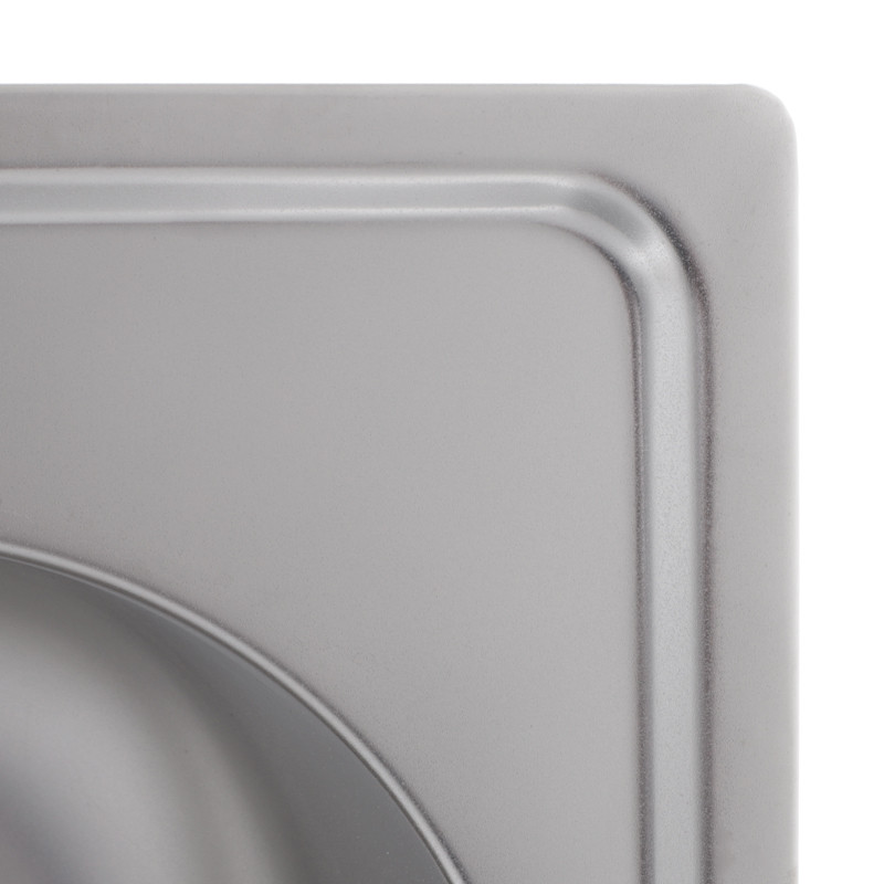Мийка кухонна HAIBA 50x47 (satin) (HB0543) Мийка кухонна HAIBA 50x47 (satin) (HB0543)