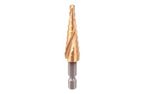 Свердло сходове по металу Intertool 4-12мм спіральне HEX (SD-5836)