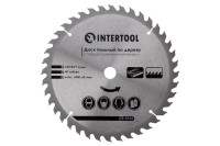 Диск пильний Intertool 230 х 40T х 22.2 мм (CT-3044)